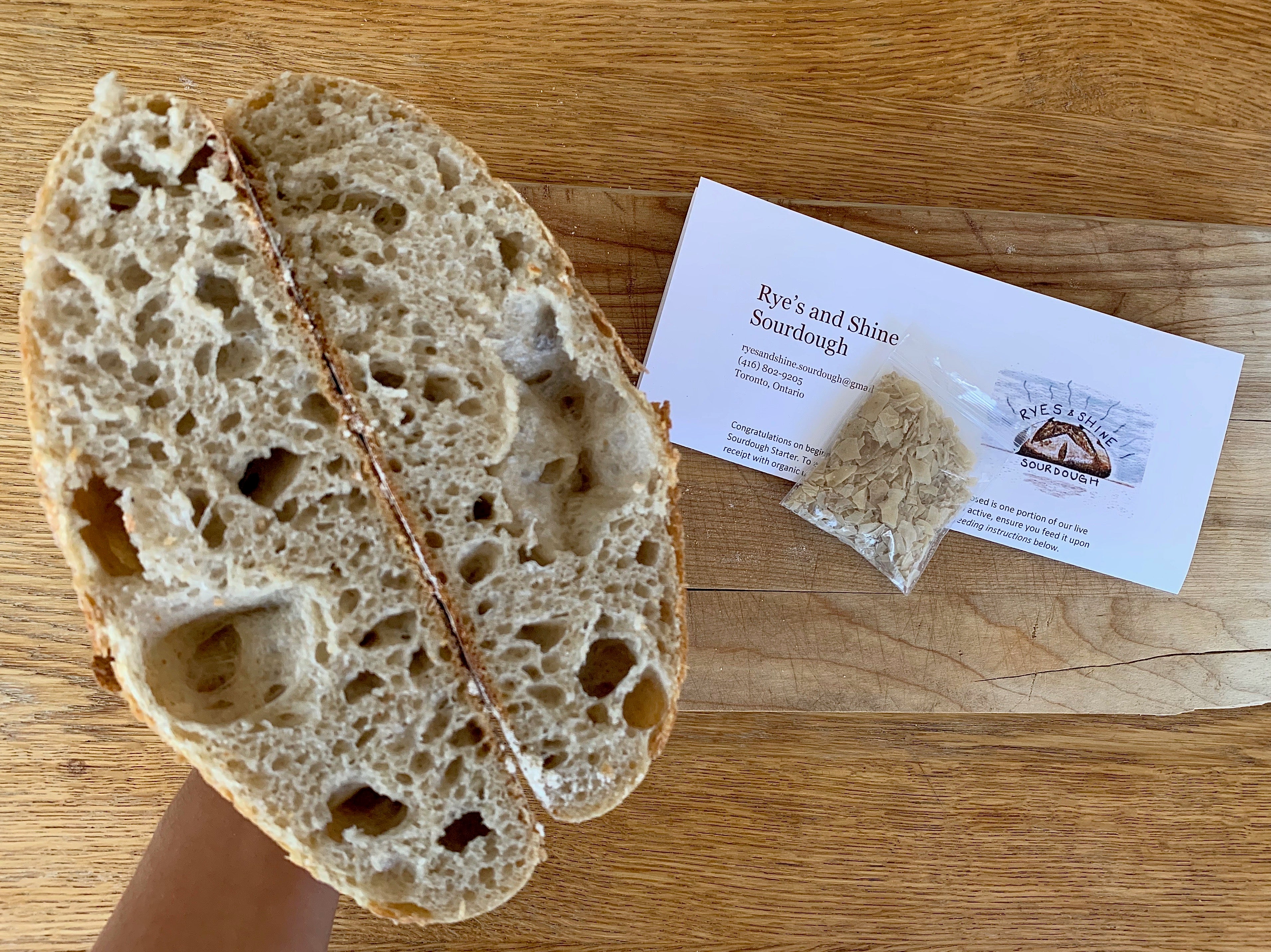 Shiner Rye Active Sourdough Starter – Rye’s and Shine Sourdough